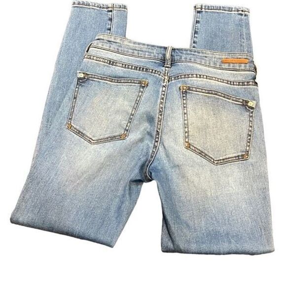 Pilcro and the Letterpress Mid-Rise Skinny Jeans Size 27 - Picture 3 of 4